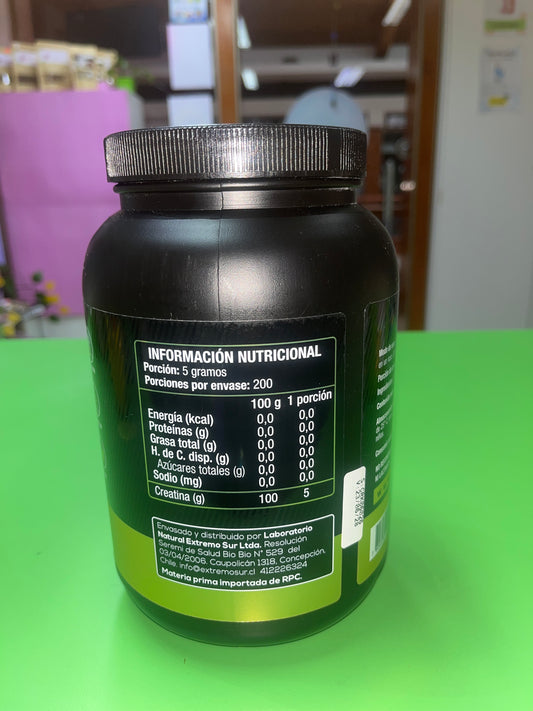 Creatina monohidratada 1Kg Extremo sur