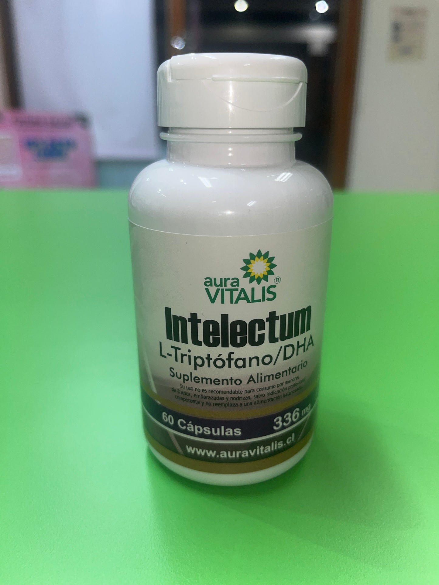 INTELECTUM (L-triptófano y DHA) 60 CÁPSULAS AURA VITALIS