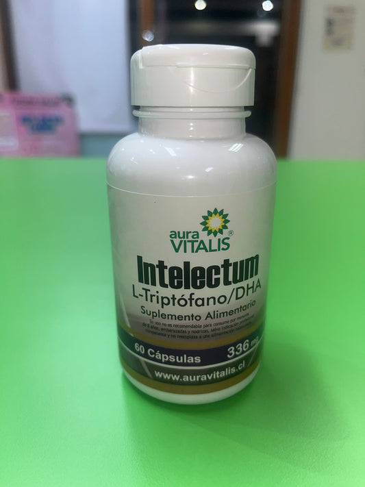 INTELECTUM (L-triptófano y DHA) 60 CÁPSULAS AURA VITALIS