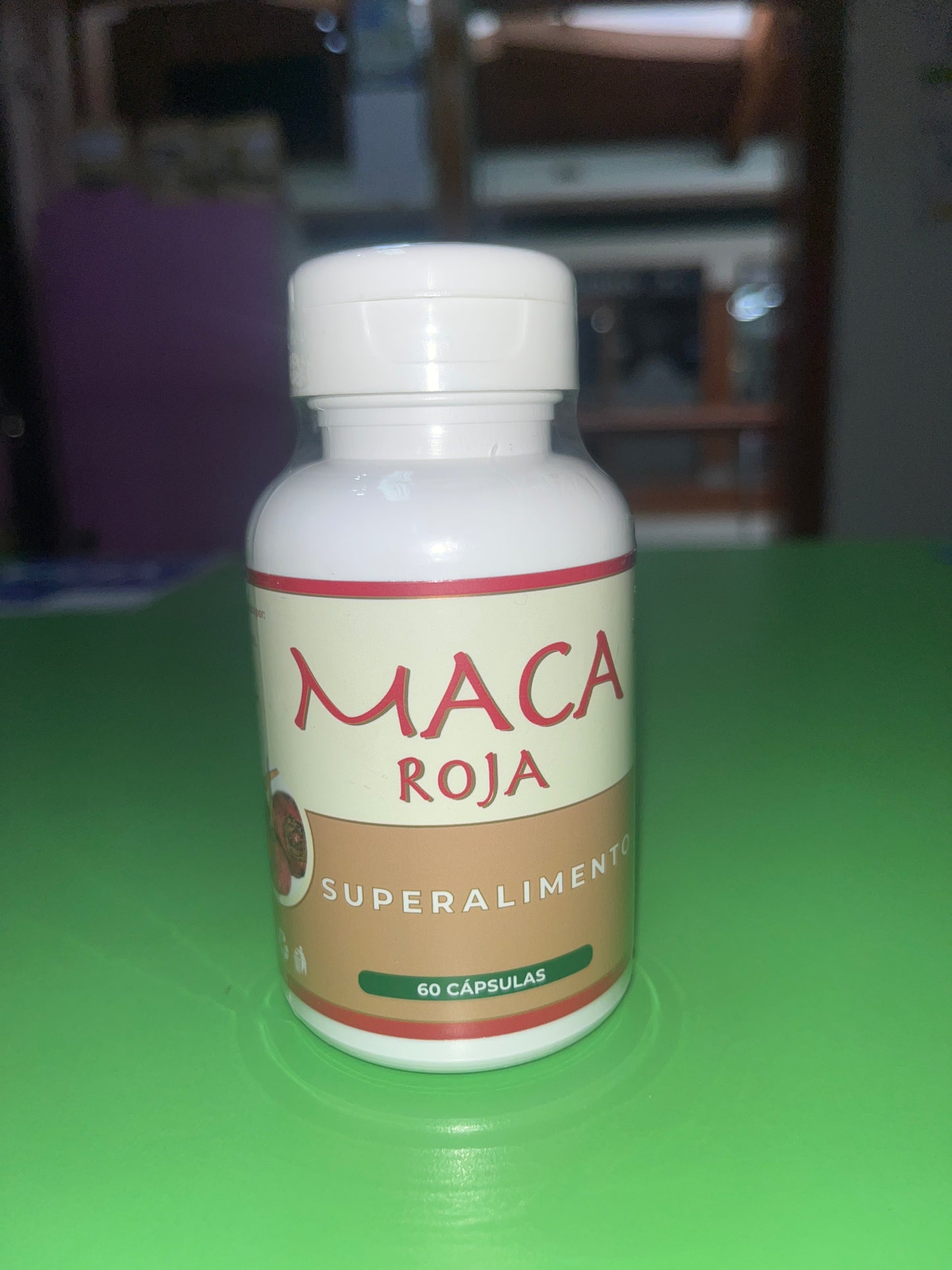 Maca roja 500 mg 60 cápsulas Vibralab