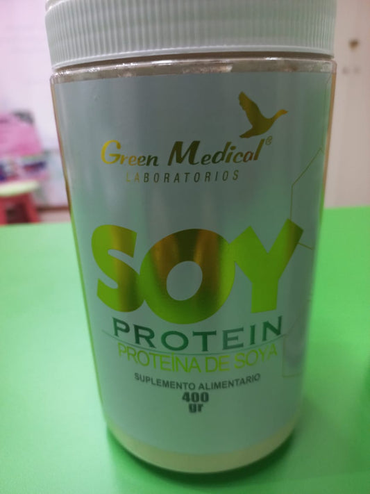 PROTEÍNA VEGANA DE SOYA 400 GR GREEN MEDICAL