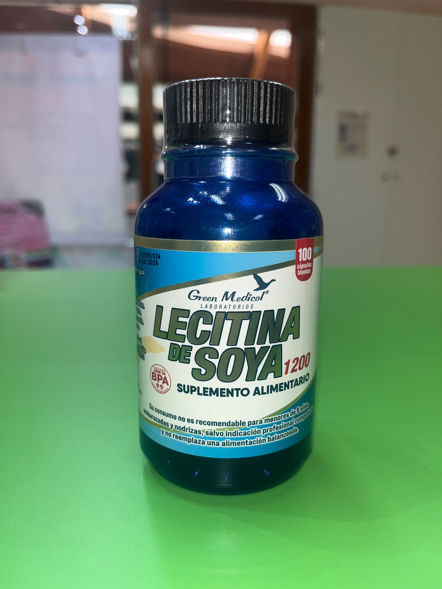 LECITINA DE SOYA 1200 X 100 CÁPSULA BLANDAS
