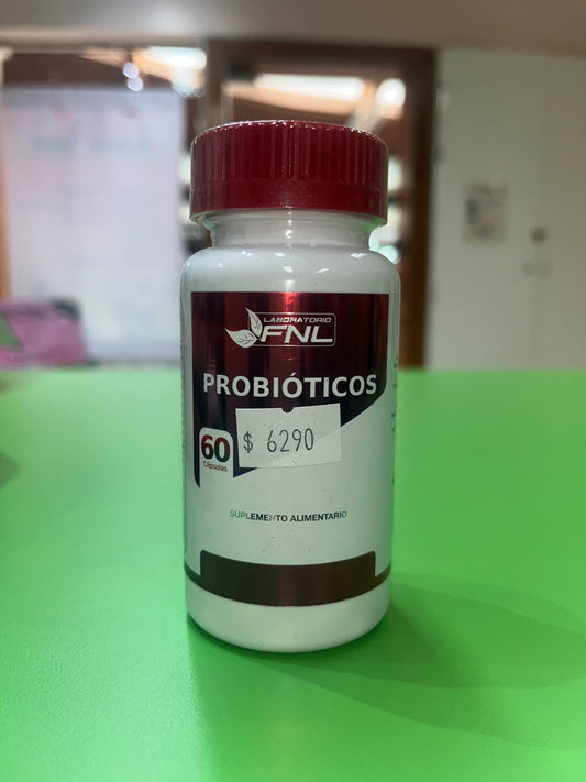 PROBIÓTICOS 6 BILLONES X 60 CÁPSULAS FNL