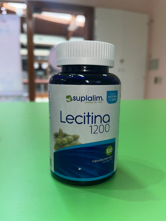LECITINA DE SOYA 1200 MG X 100 cápsulas blandas