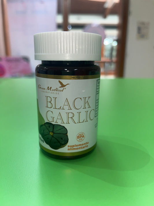 BLACK GARLIC (AJO NEGRO) 60 CÁPSULAS BLANDAS GREEN MEDICAL