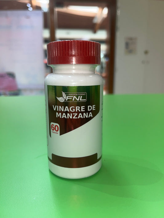 VINAGRE DE MANZANA 500 MG (jengibre) 60 CÁPSULAS FNL