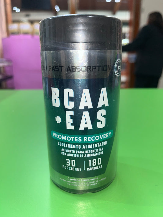 BCAA (aminoácidos de cadena ramificada)+ EAS 180 CÁPSULAS FNL