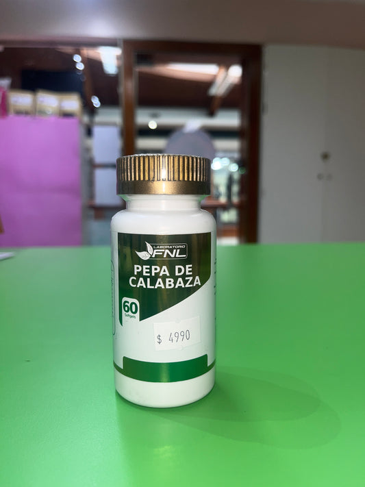 PEPA DE CALABAZA X 60 CAP FNL
