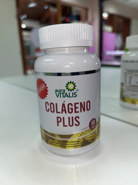 COLÁGENO PLUS X 60 CÁPSULAS AURAVITALIS