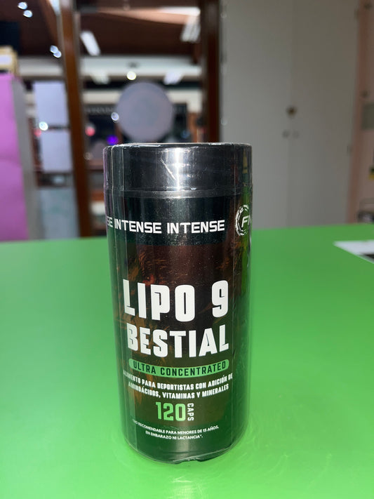LIPO 9 BESTIAL 120 cap FNL