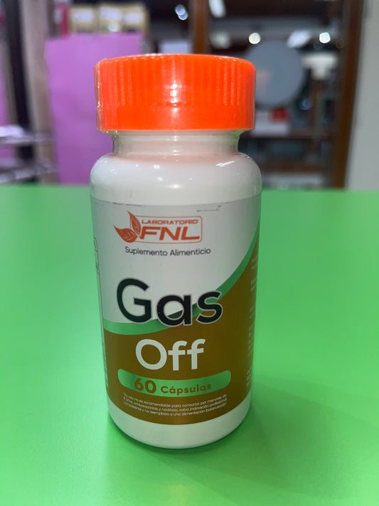GAS OFF (gases e hinchazón) 60 CAP FNL