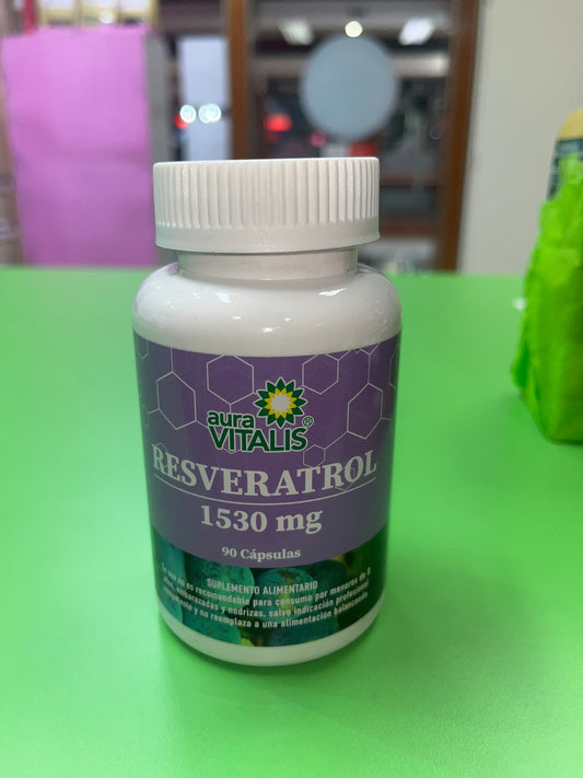 RESVERATROL 1530 MG X 90 CÁPSULAS AURAVITALIS