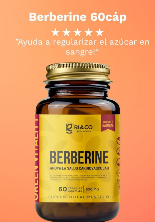 BERBERINA (berberine) X 60 CAP RI AND CO