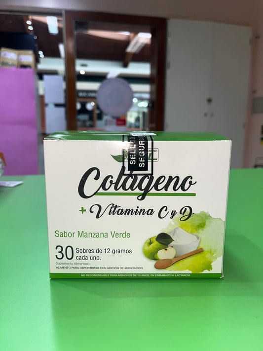 COLÁGENO 12 g X 30 SACHET MANZANA VERDE FNL