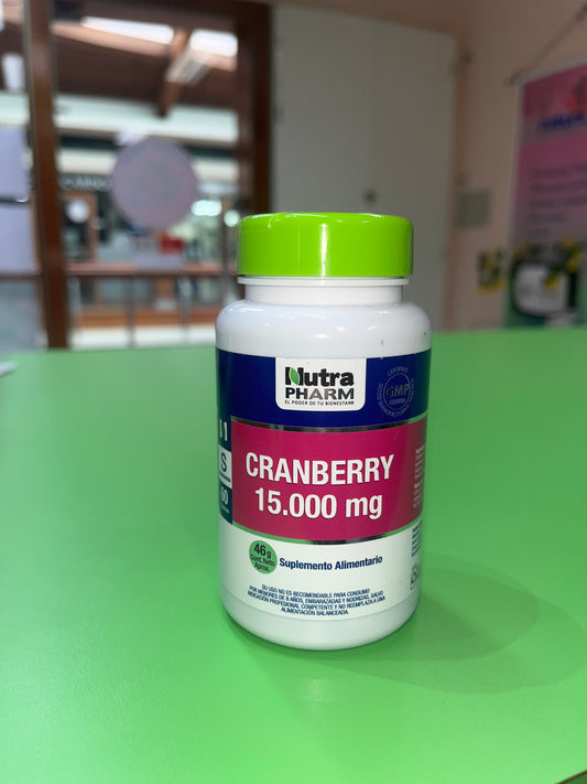 CRANBERRY 15.000 MG 60 CÁPSULAS NUTRAPHARM