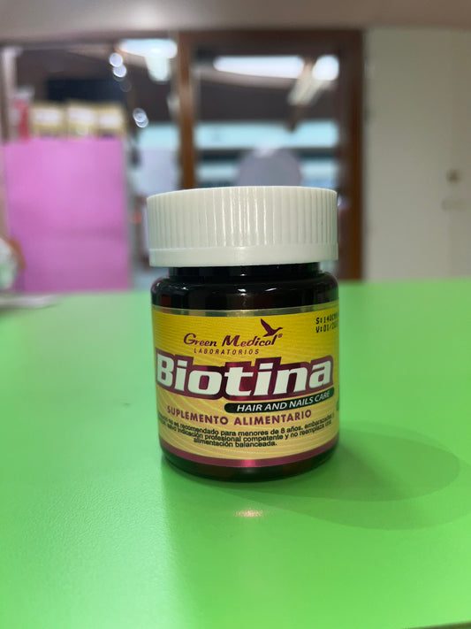 BIOTINA 150 mcg 30 CÁPSULAS GREEN MEDICAL