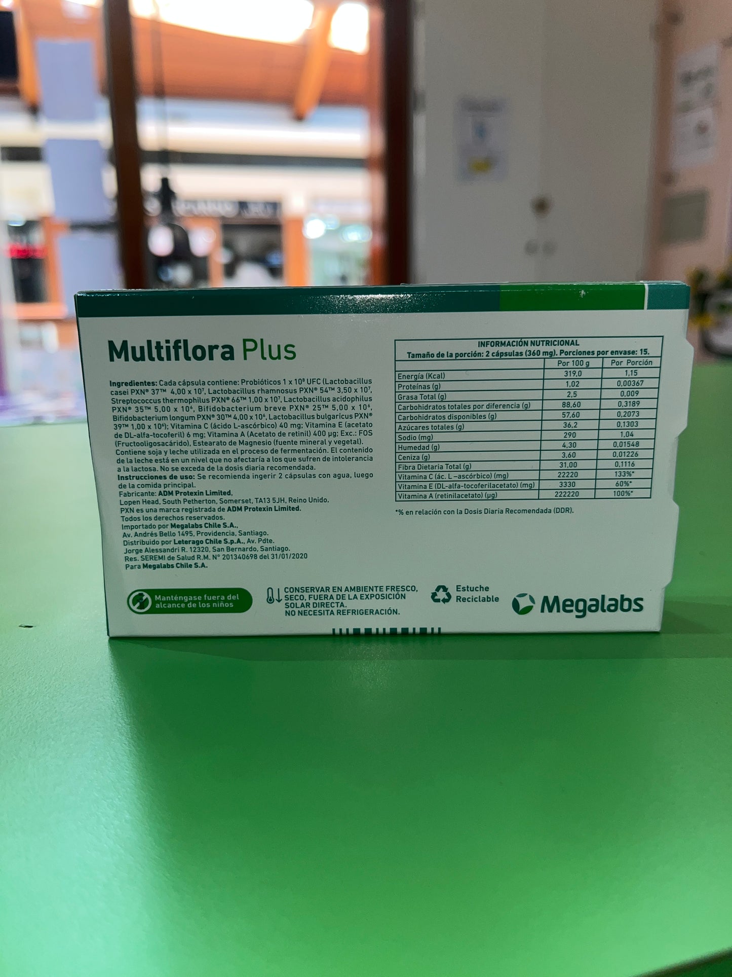 Multiflora plus 30 cápsulas Megalabs