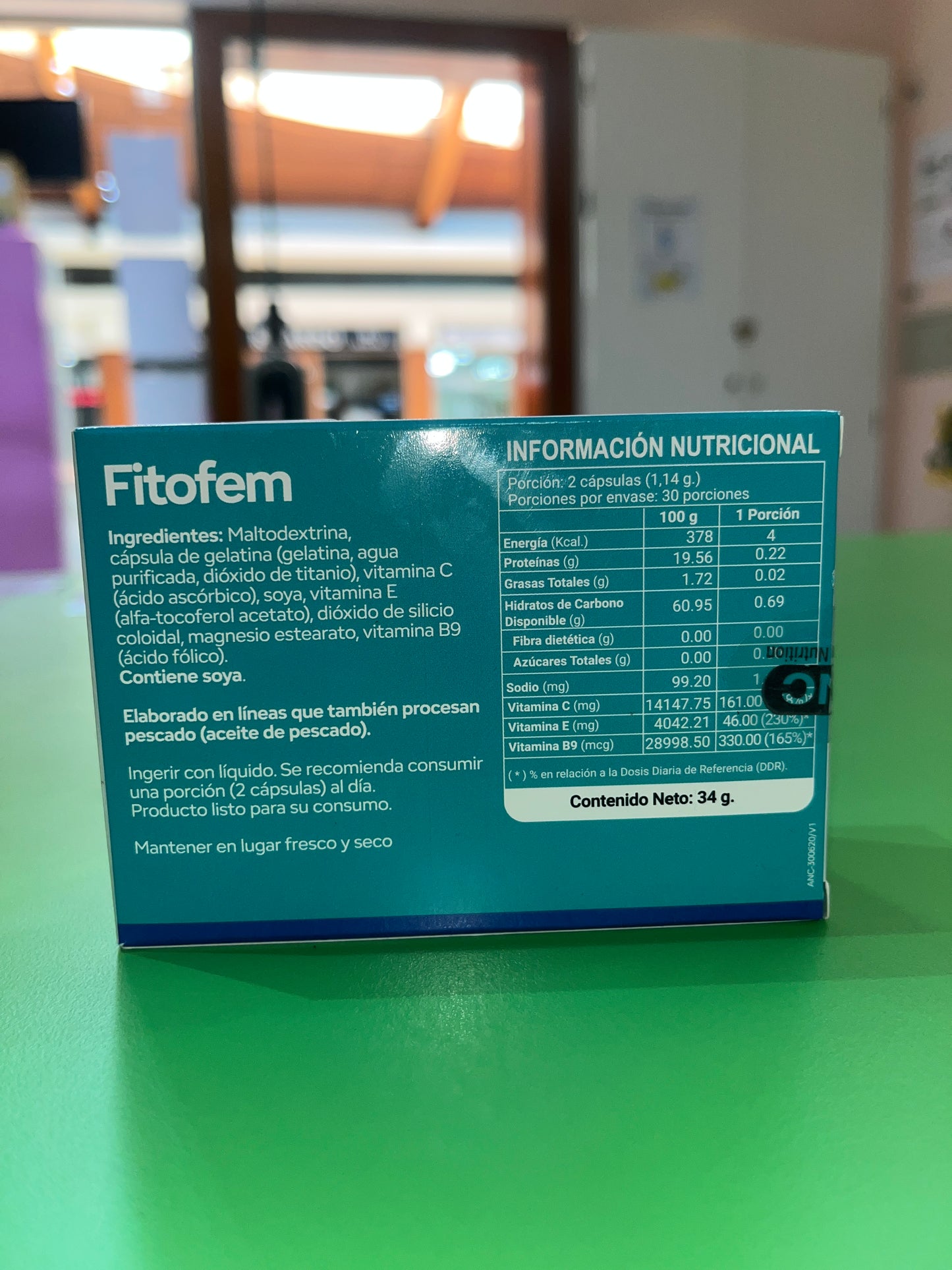 Fitofem (Menopausia) 60 cápsulas ANC